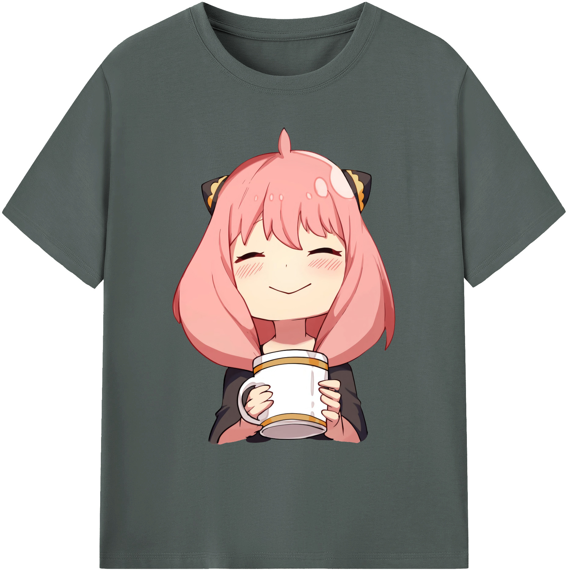 （画像用） SPY×FAMILY间谍家家酒 綿100％ メンズ半袖Tシャツ｜肌触りやわらか＆通気性